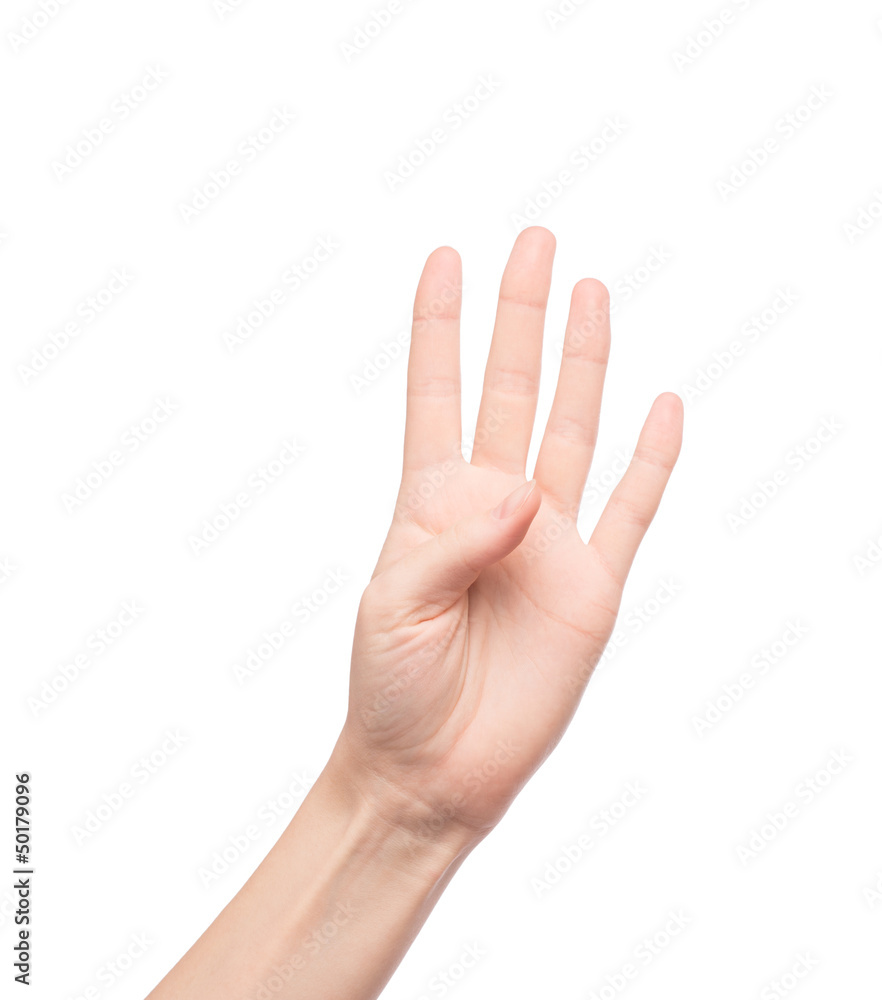 Four - Counting with Fingers Four - Counting with Fingers