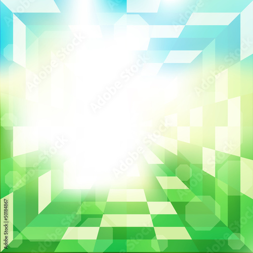 Abstrakte geometrische Gestaltung