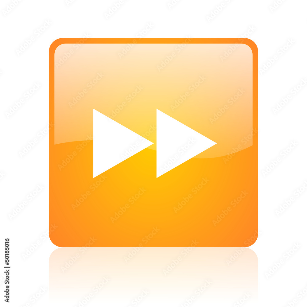 scroll orange square glossy web icon scroll orange square glossy web icon