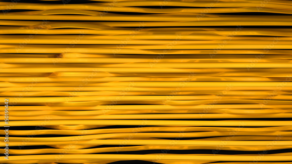 Obraz premium yellow plastic wires