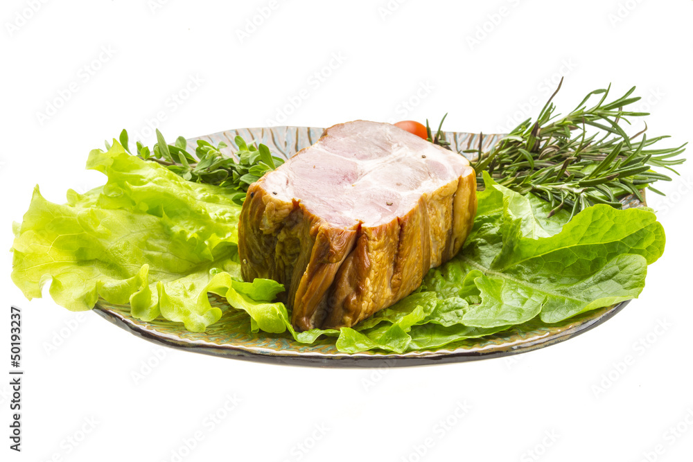 Bacon with vegetables Bacon with vegetables