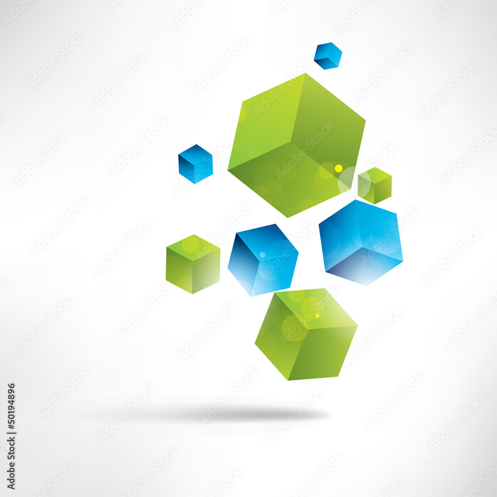 Fototapeta premium Abstract geometric form