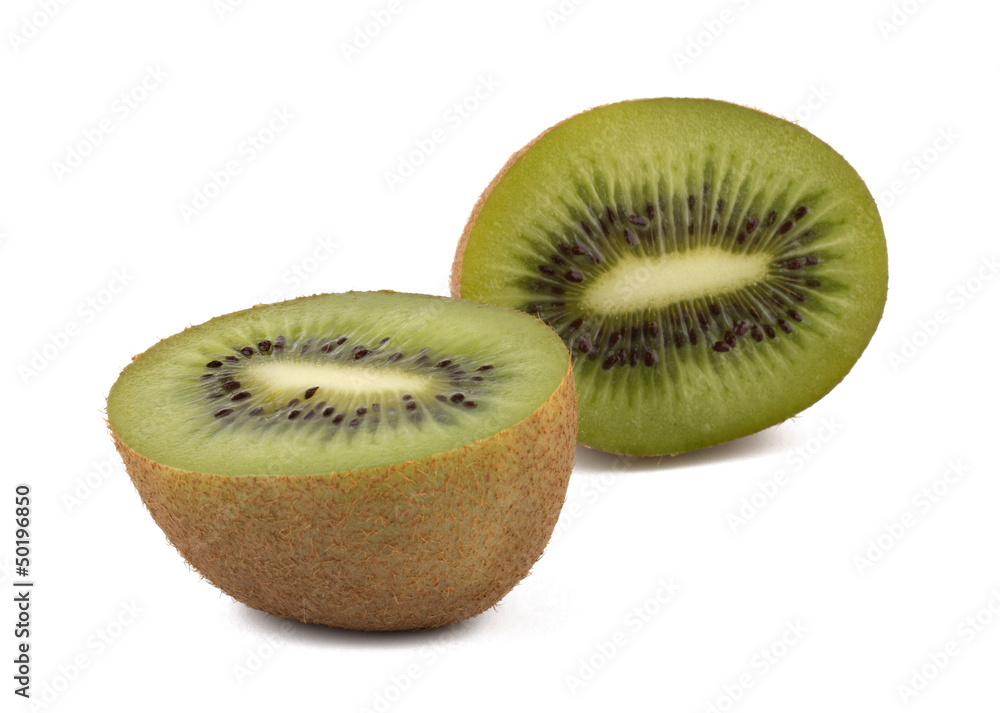 Kiwi fruit isolated on white background Kiwi fruit isolated on white background