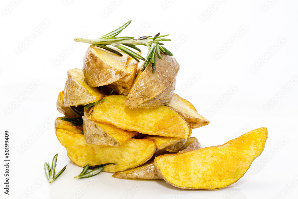 Жареный картофель Жареный картофель