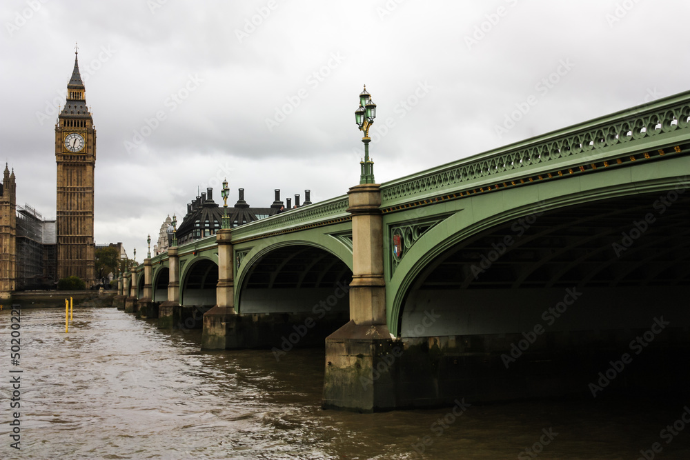 Westminster Bridge und Clock Tower Westminster Bridge und Clock Tower