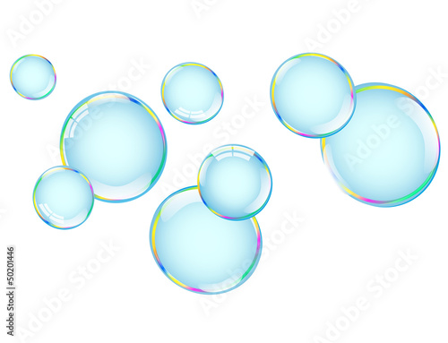 bubbles with overflow