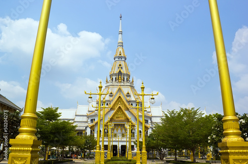 Sothonwararam temple, a temple in Chachoengsao photo