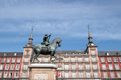 Plaza Mayor in Madrid photo