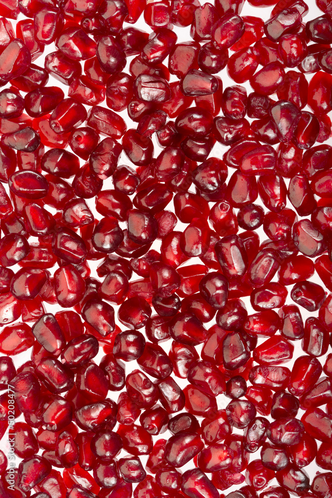 Pomegranate red seed texture background Pomegranate red seed texture background