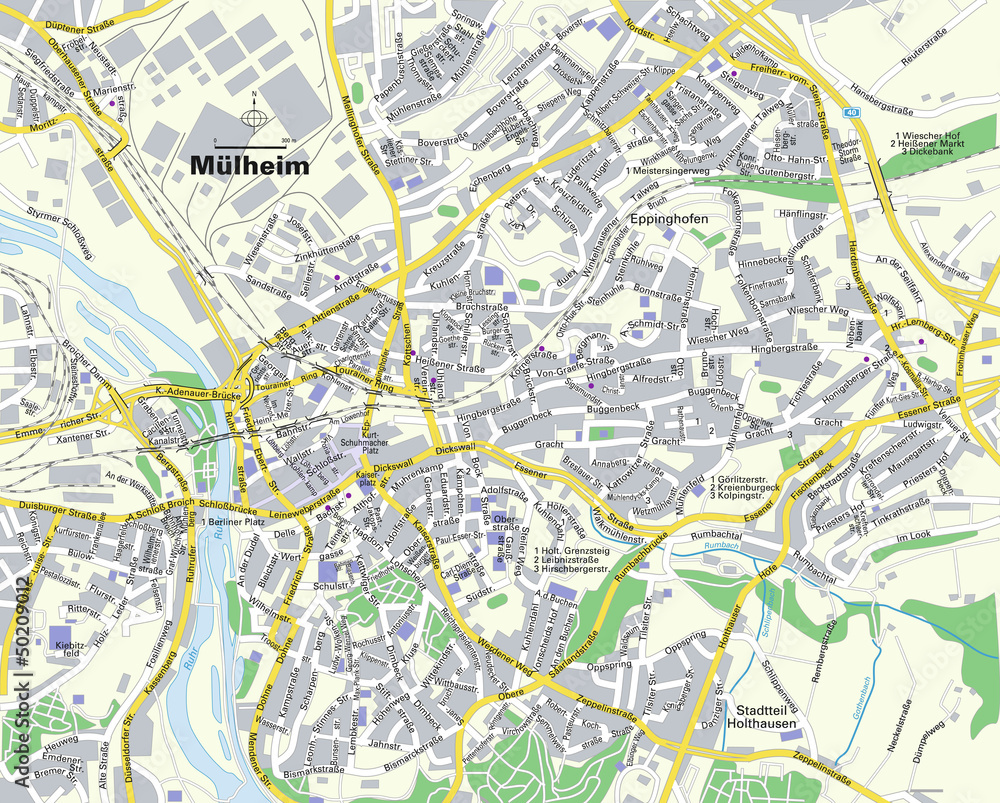 Obraz premium City_Muehlheim