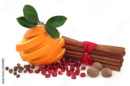 Fototapeta Naklejka Na Ścianę i Meble -  Spice and Fruit Seasoning