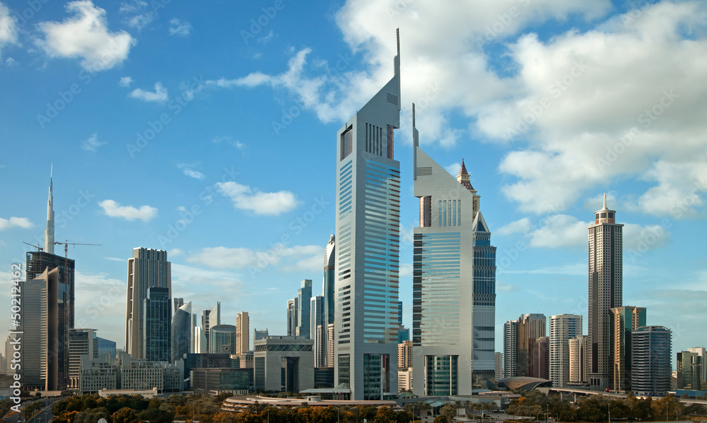 Fototapeta premium Dubai Skyline