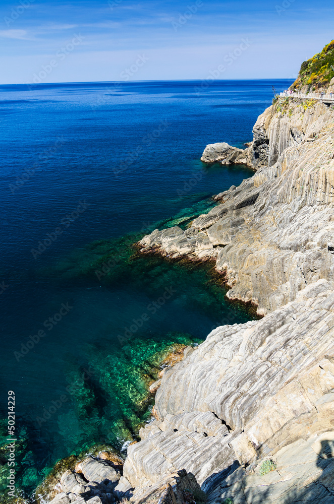 Cinque Terre, Mediterranean Sea