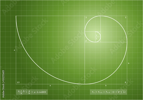 Fibonacci Sequence - Golden Spiral
