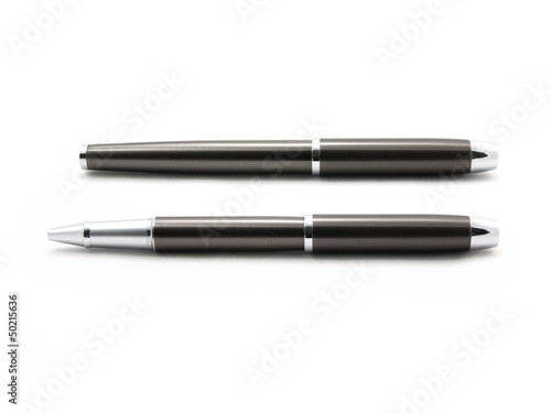 Expensive pen isolated on white
