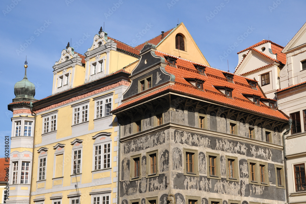 Famous Prague houses