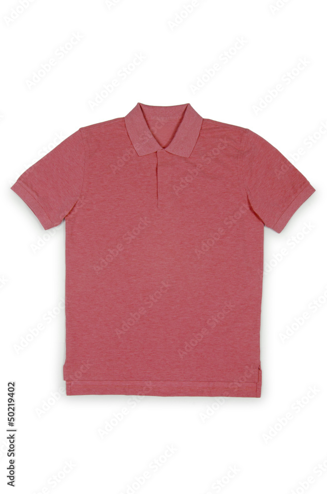 Male t-shirt isolated on the white background Male t-shirt isolated on the white background
