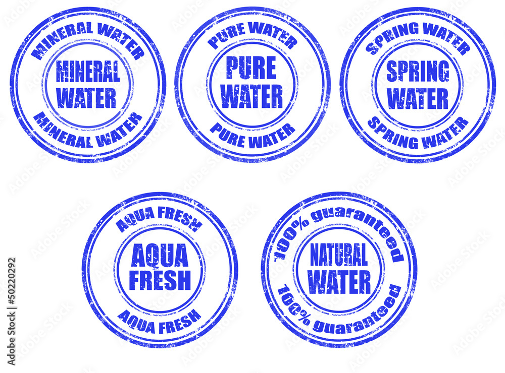 Obraz premium Set of stamps