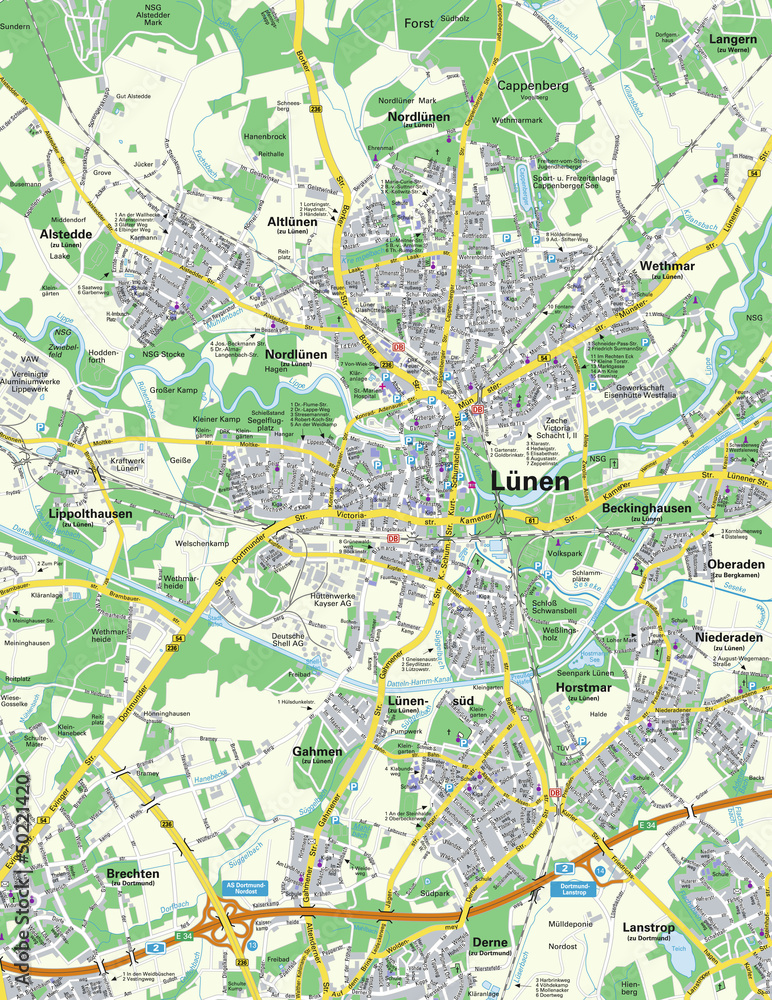 Fototapeta premium City Lünen