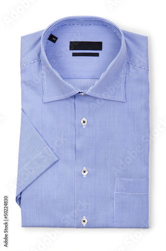 Nice male shirt isolated on the white © Elnur