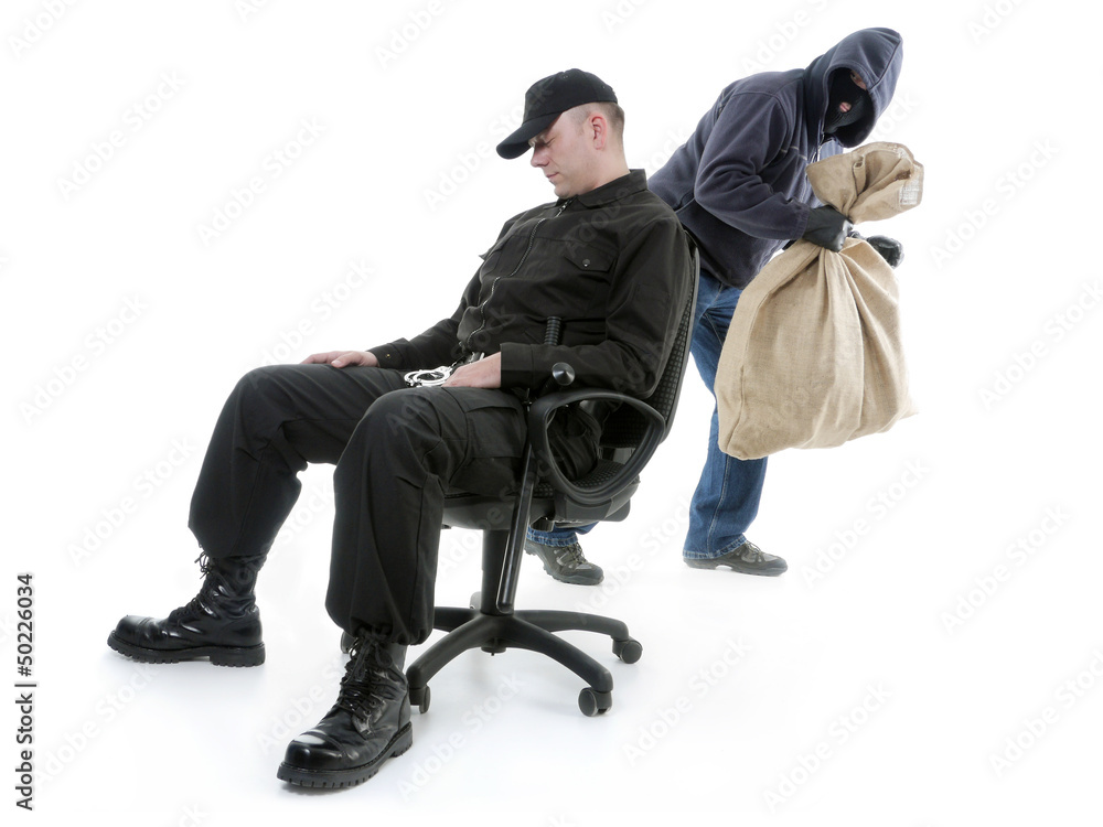 © Roman Milert - Guard and burglar