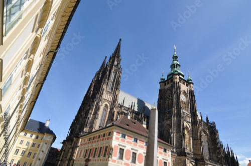 Prague St. Vitus Cathedral in Hradcany