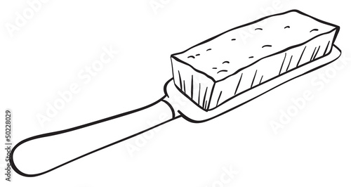 A fine brush..