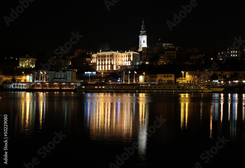 Belgrade at night