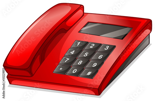 A red telephone