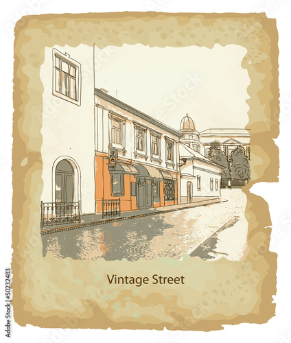 Street in the old town.