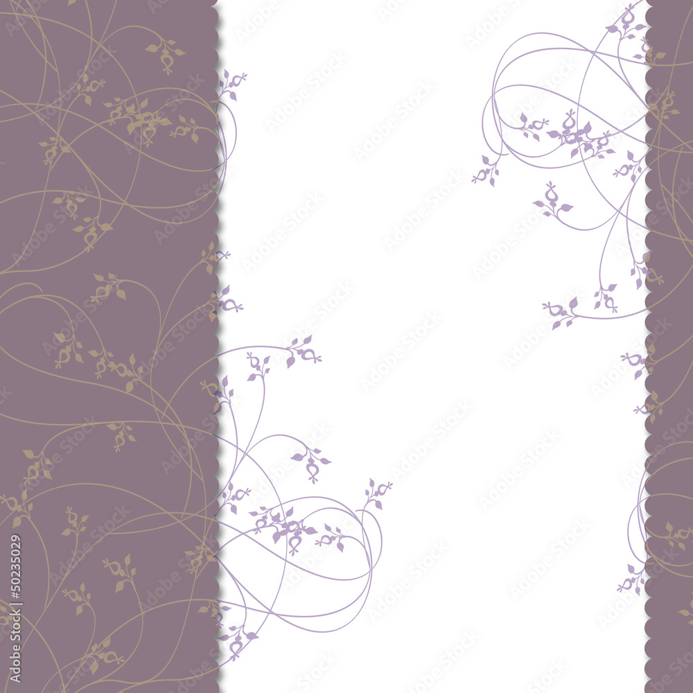 Floral background kard Floral background kard