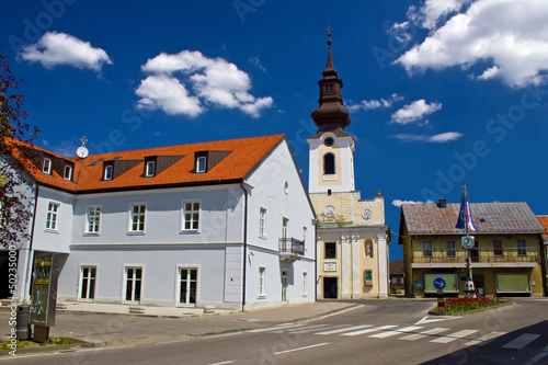 Town of Gospic square, Croatia