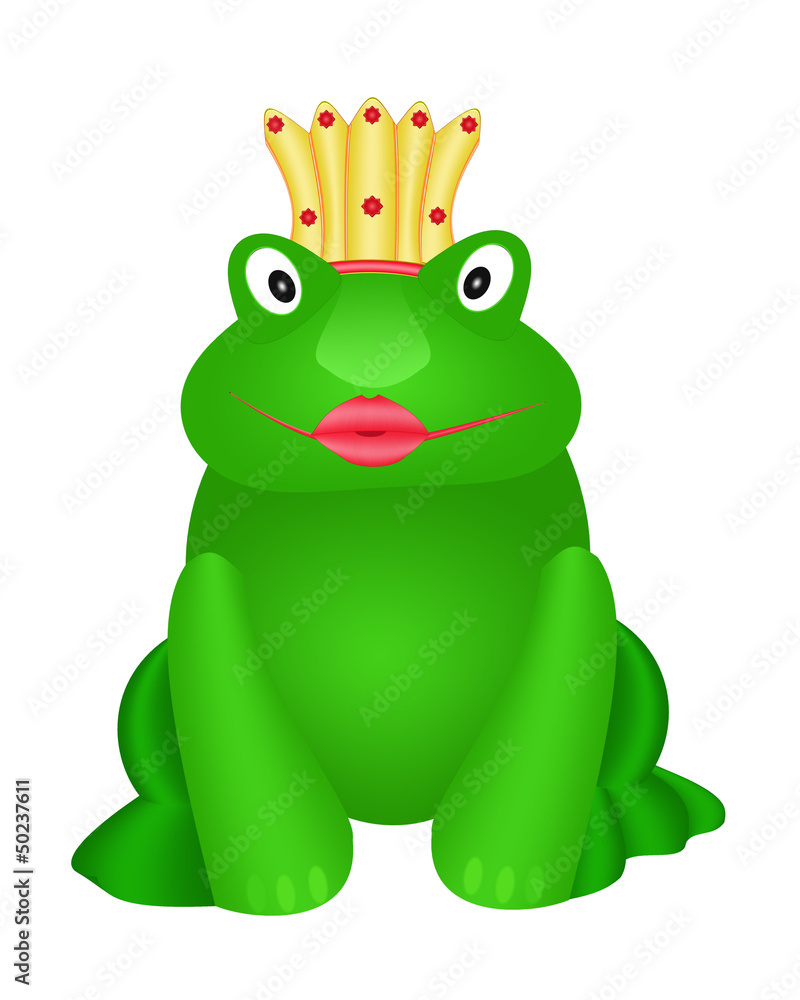Fototapeta premium Froschkönig
