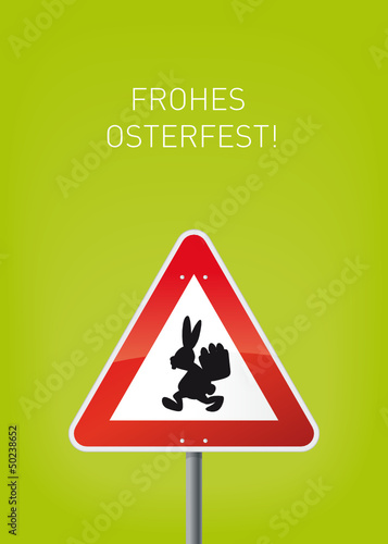 Osterkarte Frohes Osterfest