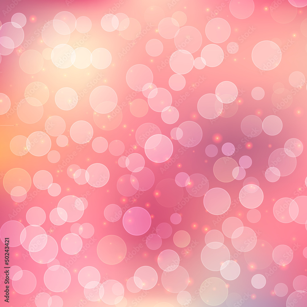 Abstract bokeh background.