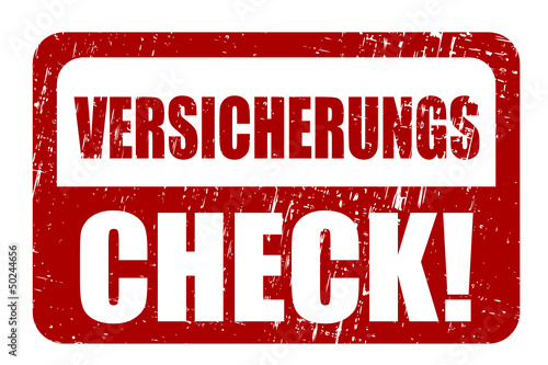 Versicherungscheck, Stempel, vektor