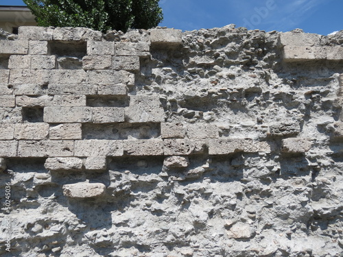 Fototapeta Naklejka Na Ścianę i Meble -  Roman wall in Aosta