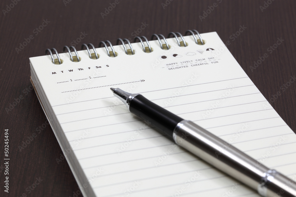 Blank note paper Blank note paper