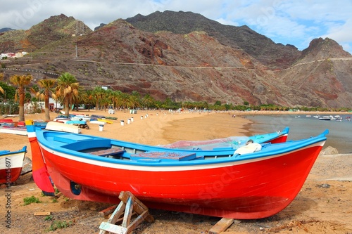 Tenerife, Spain - Playa de los Teresitas beach