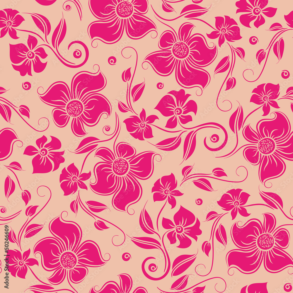 seamless floral pattern