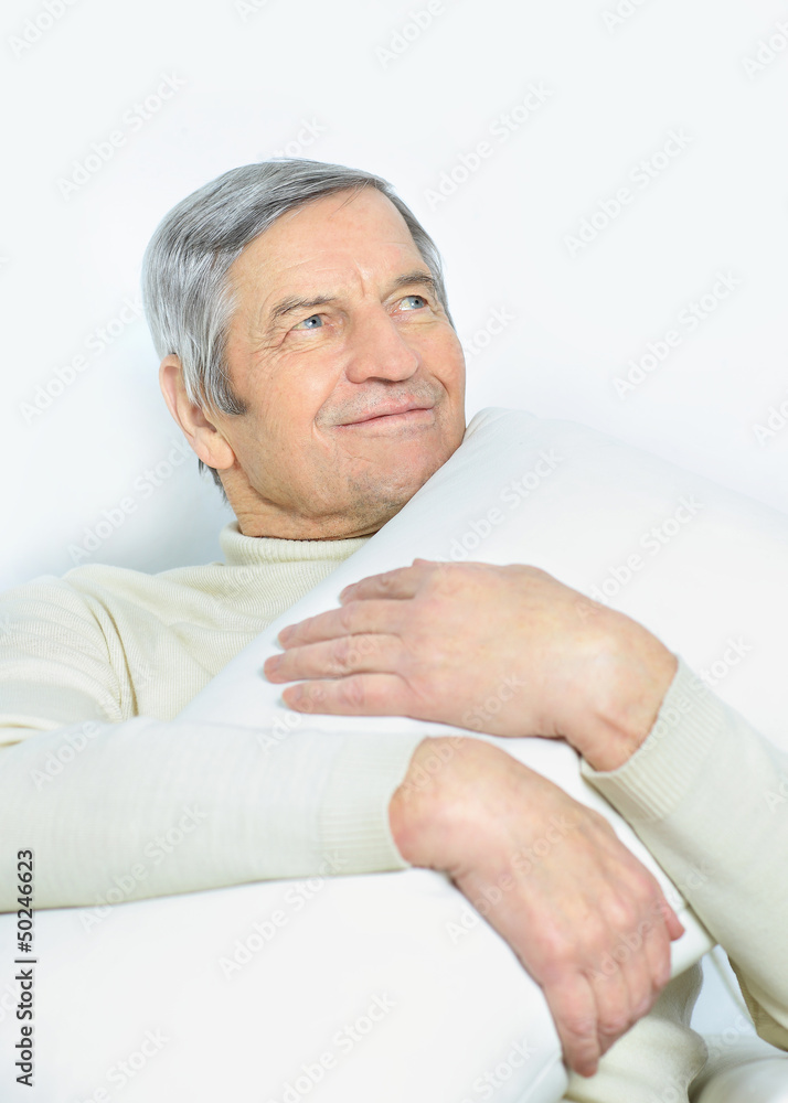 The home life of an elderly person. The home life of an elderly person.