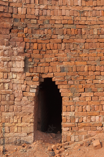 brickyard kiln entrance photo