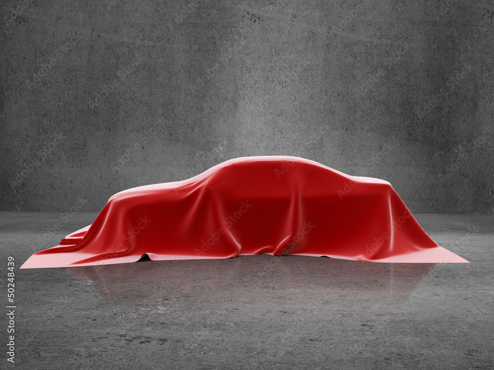 red car presentation Stock Photo | Adobe Stock