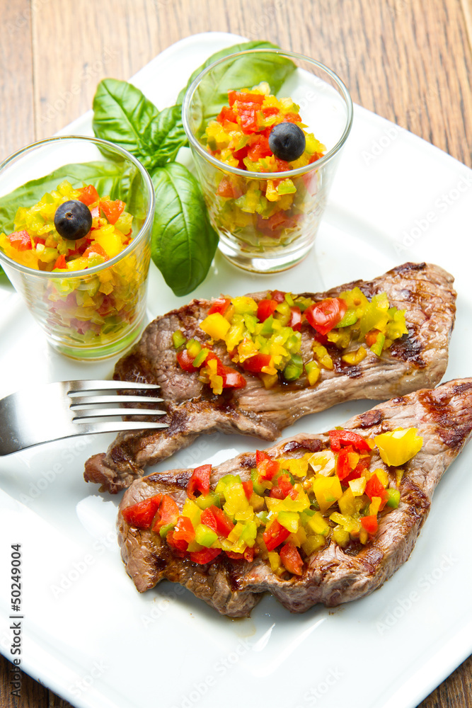 Grilled Steak Meat Grilled Steak Meat
