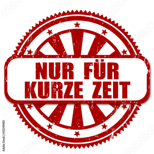 NUR FÜR KURZE ZEIT, vektor