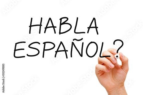 Habla Espanol Do You Speak Spanish Question photo