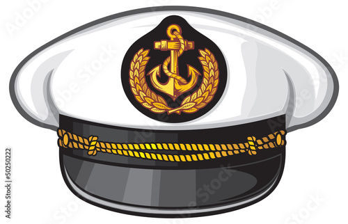 navy captain hat