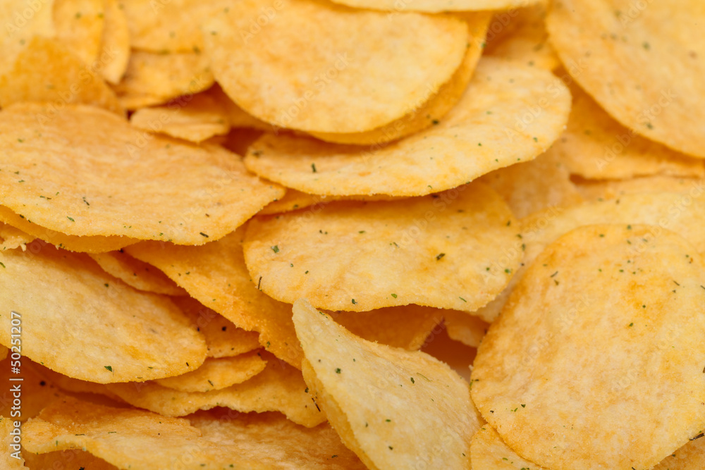 Crispy Potato Chips Crispy Potato Chips