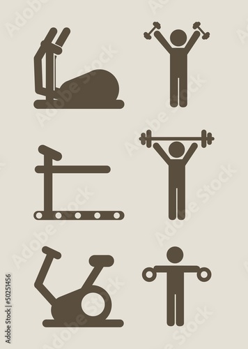 gym icons