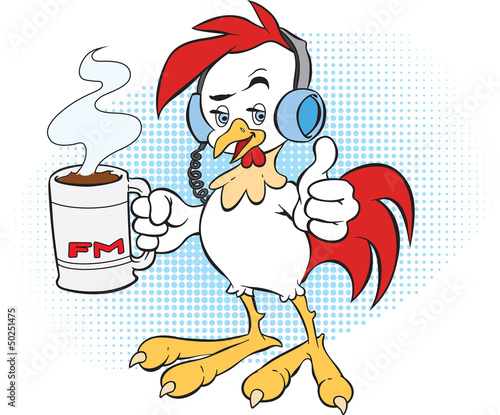 Rooster Disk Jockey